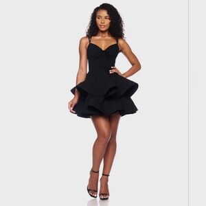 Alex & Sophia Party Little Black Dress